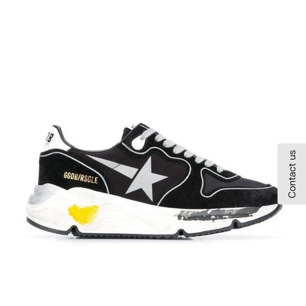 Golden Goose Black and White Women's Sneakers